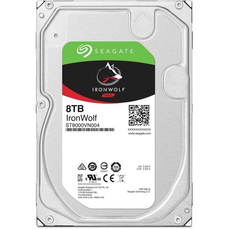 Seagate IronWolf NAS ST8000VN004 8TB 3.5" SATA3