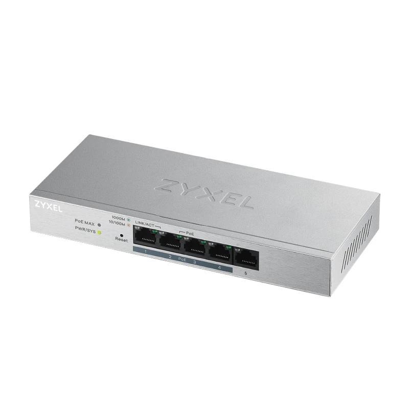 ZyXEL GS1200-5HPV2 Managed Switch 5xGb (4xPoE+)