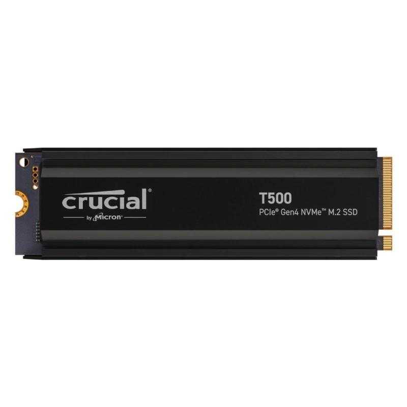 Crucial T500 SSD 1TB PCIe NVMe 4.0 x4 con HS