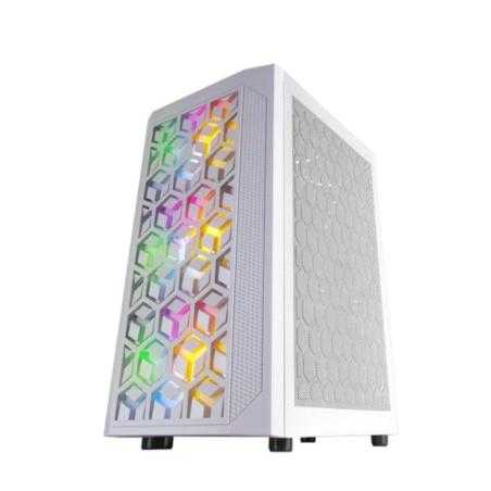 MARS GAMING Caja Micro-atx MCMESH White