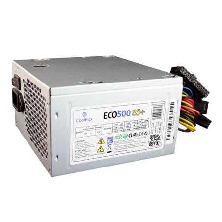 CoolBox Fuente Alim. ATX ECO-500 85+ EFI