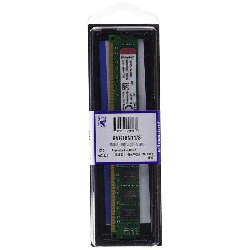 Kingston KVR16N11/8 8GB DDR3 1600MHz