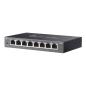 TP-Link ES208G Switch 8xGbE Acero Desktop TP-Link ES208G Switch 8xGbE Acero Desktop