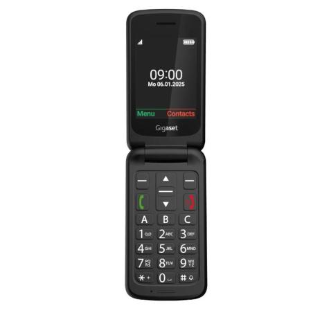 Gigaset Móvil Senior GL595 2.8" SIM Negro