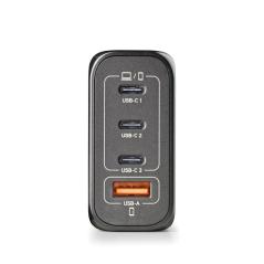 NGS CARGADOR ULTRARAPIDO140W 4 PUERTOS 3USB-C 1 US