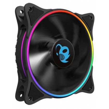 Deepgaming Ventilador aux. IRIS 12CM A-RGB DOBLE