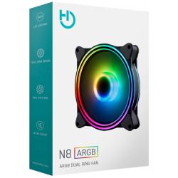 Hiditec Ventilador Gaming ARGB N8 120MM