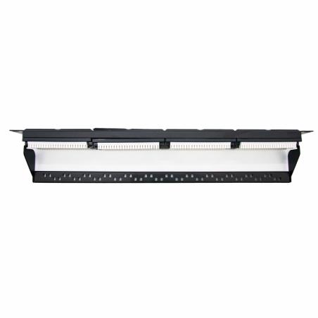 Nanocable Panel Parcheo 24P CAT.6 UTP 19"1U Dual