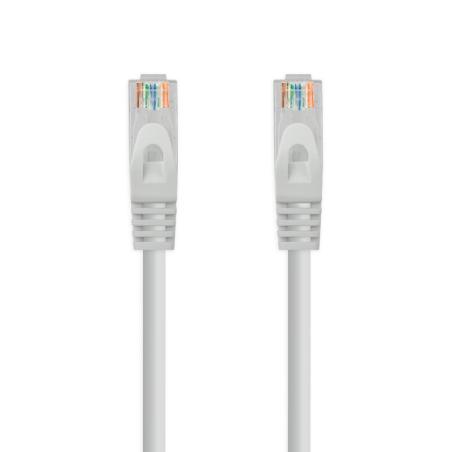 Nanocable Latiguillo Cat. 6A LSZH/UTP 1,5 M Gris