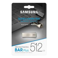 Samsung Bar Plus 512GB USB 3.1 Champaign Silver
