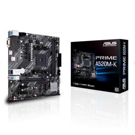 Asus Placa Base PRIME A520M-K mATX AM4