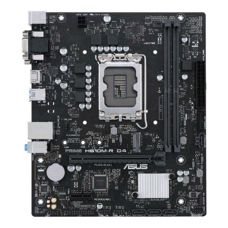 ASUS Placa Base PRIME H610M-R D4 mATX 1700