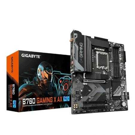 Gigabyte Placa Base B760 GAMING X AX DDR5 ATX LGA