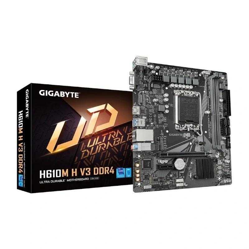 Gigabyte Placa Base H610M H V3 DDR4 mATX 1700