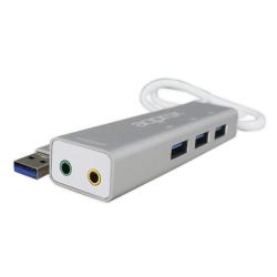 approx! APPPCIE51 Tarj. Sonido USB 5.1+3X HUB 3.0