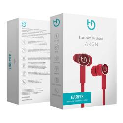 Hiditec Auricular+Mic AKEN BT4,2 Earfix RED