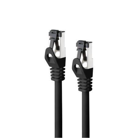 Nanocable Cable red Cat. 8.1 2GHZ SSTP Negro 2m