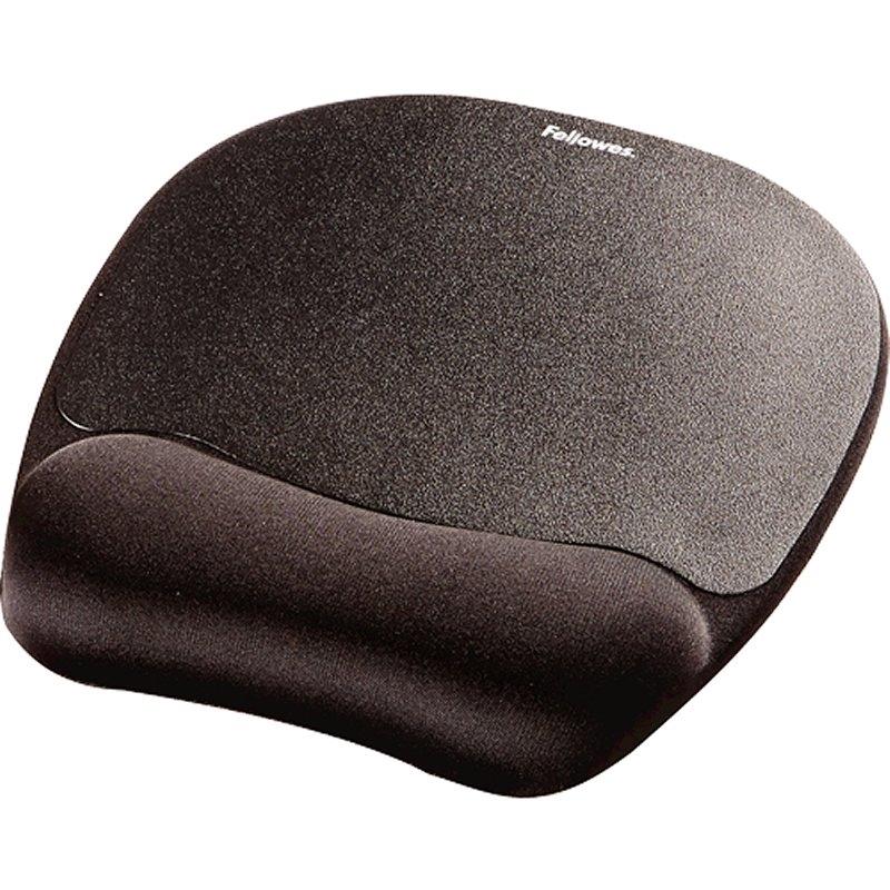 Fellowes Alfombrilla reposamuñecas Memory NEGRO Fellowes Alfombrilla reposamuñecas Memory NEGRO
