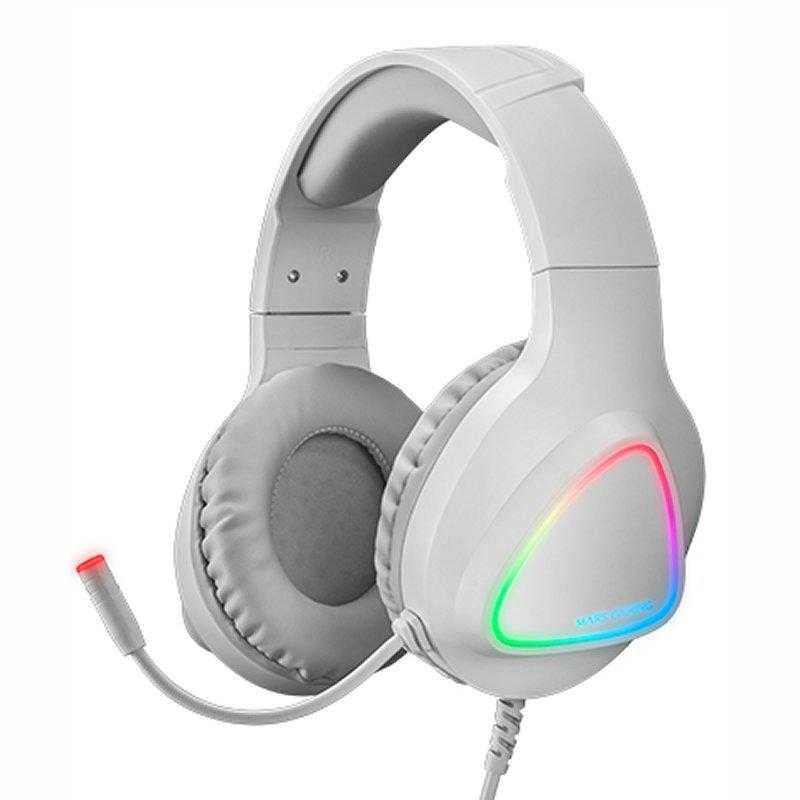 MARS GAMING Auriculares MH222 RGB White