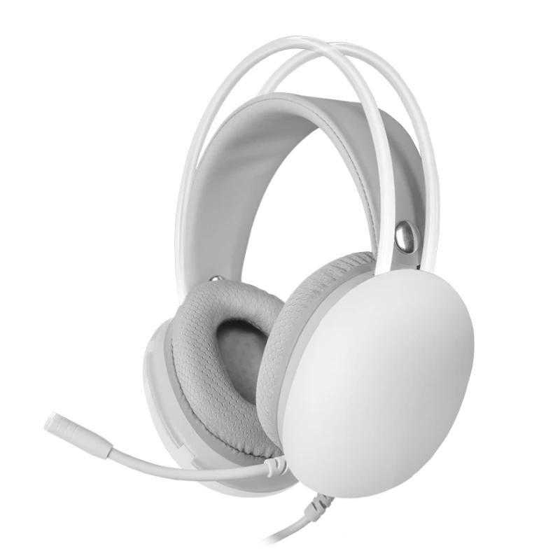 MARSGAMING Auriculares MH-GLOW PC/Ps4-5/xbox White