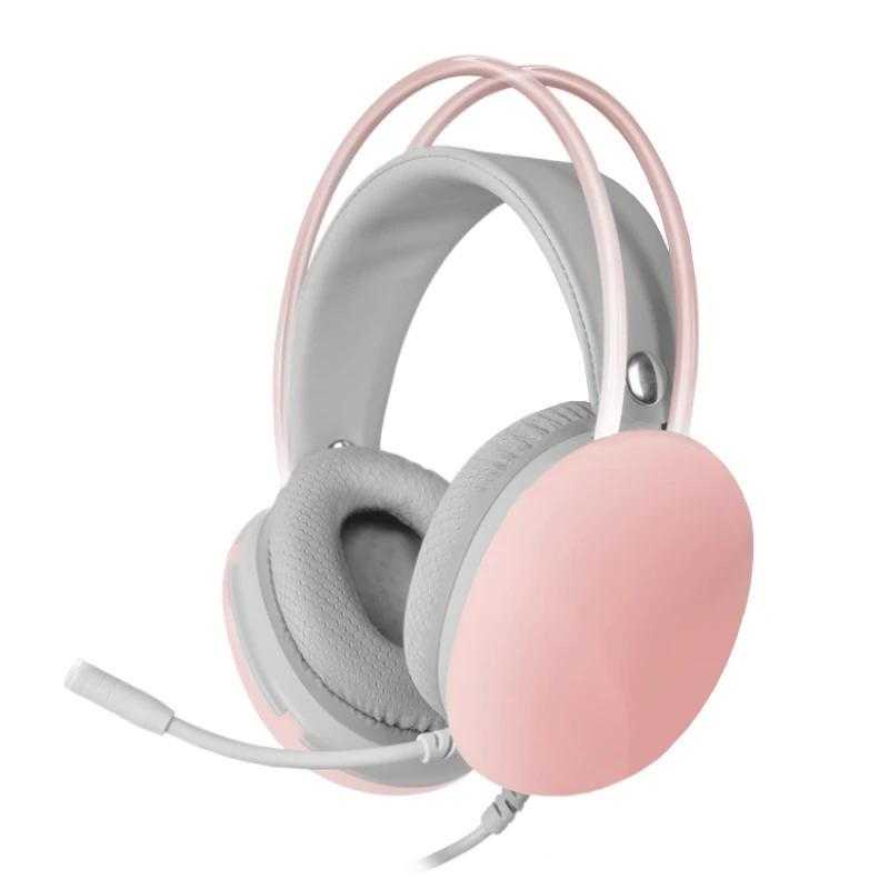 MARSGAMING Auriculares MH-GLOW PC/Ps4-5/xbox Pink