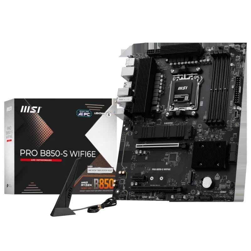 MSI Placa Base PRO B850-S WIFI6E DDR5 ATX AM5 MSI Placa Base PRO B850-S WIFI6E DDR5 ATX AM5