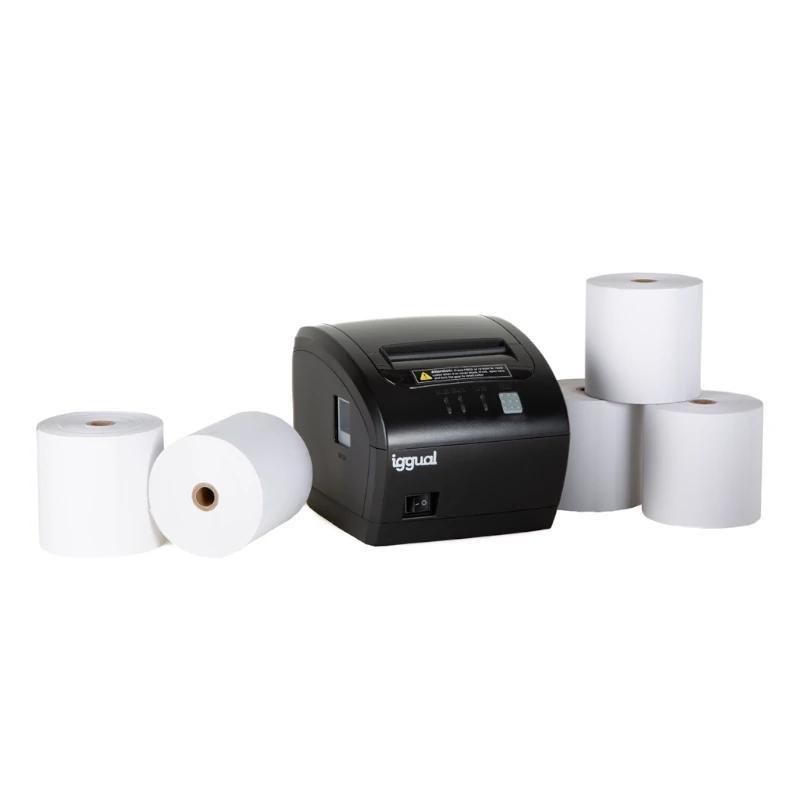 Kit impresora térmica tickets TP EASY 80 + 5 rollo Kit impresora térmica tickets TP EASY 80 + 5 rollo