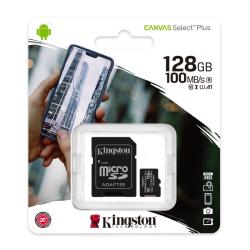 Kingston SDCS2/128GB microSD XC clase 10 128GB c/a