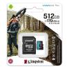 Kingston SDCG3/512GB microSD A2 clase 10 512GB c/a