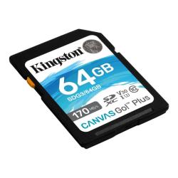 Kingston Canvas Go! Plus SD 64GB class 10 U3 V30