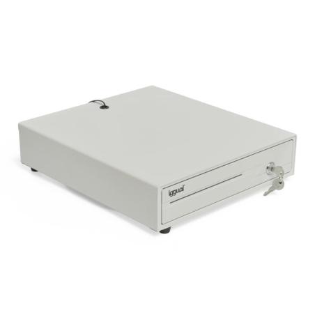 iggual Cajón portamonedas IRON-10W 38cm 4+6 blanco