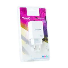 Tooq Cargador pared GAN USB-C/PD+USB-A/QC 45W