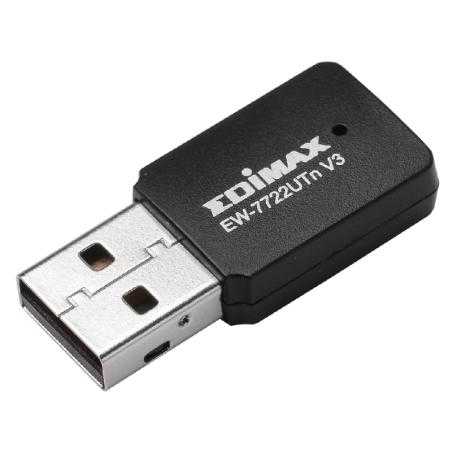 Edimax EW-7722UTN V3 Tarjeta Red WiFi N300 USB