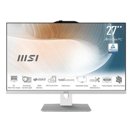 MSI AM272P-1053ES i7-150U 16GB 512 DOS 27" Blanco