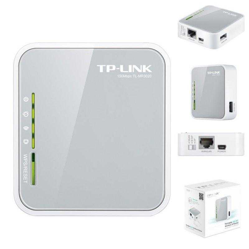 TP-LINK TL-MR3020 Router Movil 3G WiFi N150