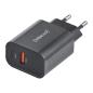 Intenso | Cargador pared GaN W30C² USB-C Negro