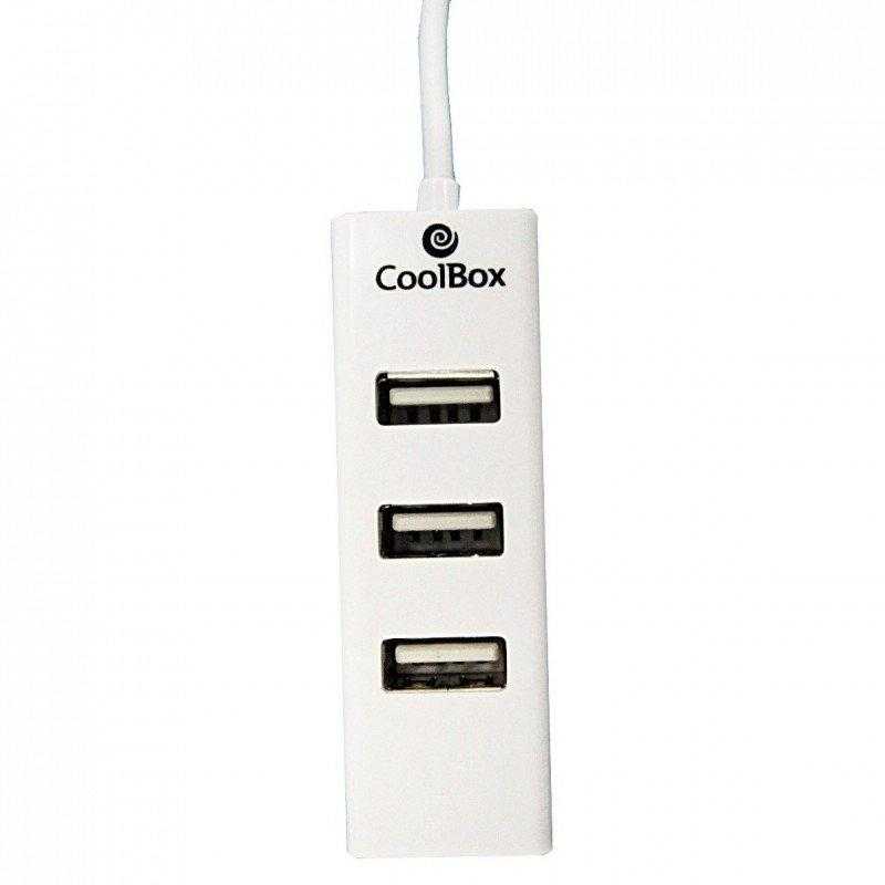 CoolBox HUB externo 4 PTOS USB 2.0