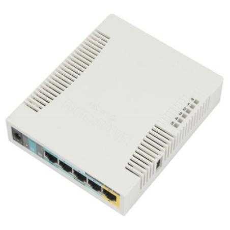 MikroTik RB951Ui-2HnD 5x10/100 2.4GHz L4