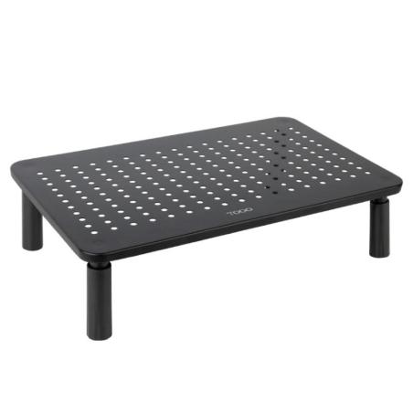 Tooq TQMR086 Soporte elevador monitores Negro
