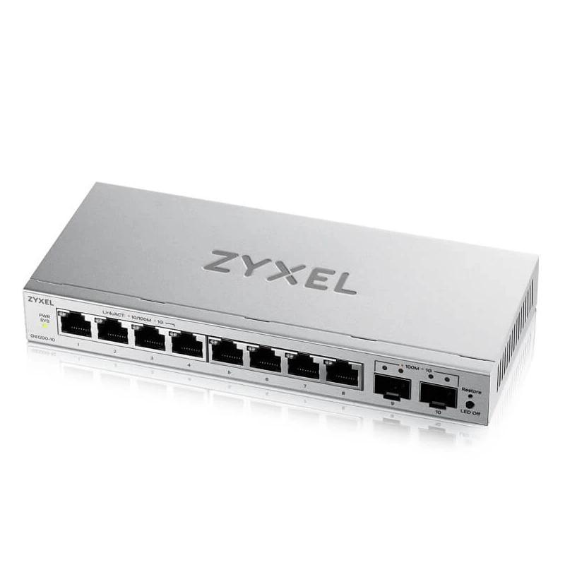 ZyXEL GS1200-10V3 Switch 8xGbE 2xSFP ZyXEL GS1200-10V3 Switch 8xGbE 2xSFP