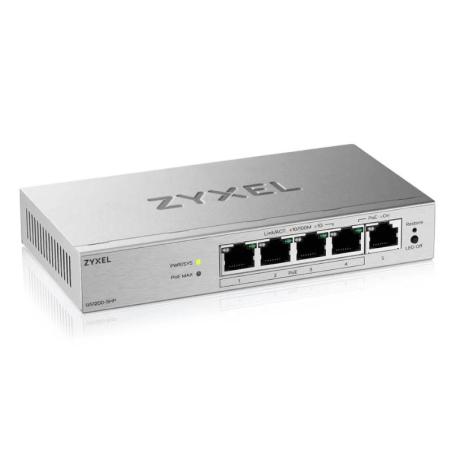 ZyXEL GS1200-5HPv3 Switch 5xGb (4xPoE+) 68W