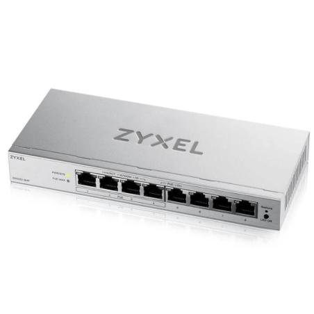 ZyXEL GS1200-8HPv3 Switch 8xGb (4xPoE+) 68W
