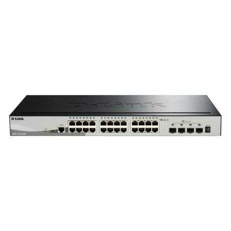 D-Link DGS-1510-28X/E Switch L2 24xGB 4x10Gb SFP+