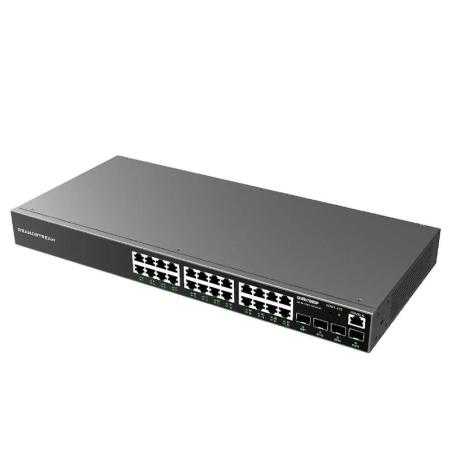 Grandstream GWN7803P Switch 24xGbE PoE 4xSFP 360W