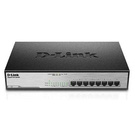 D-Link DGS-1008MP Switch 8xGB PoE