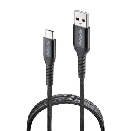 NGS CABLE CARGA RAPIDA USB A-USB-C 2.0 1MT 480BPS