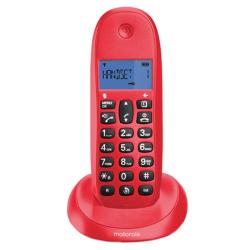 MOTOROLA C1001 LB+ Telefono DECT Cereza