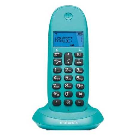 MOTOROLA C1001 LB+ Telefono DECT Turquesa