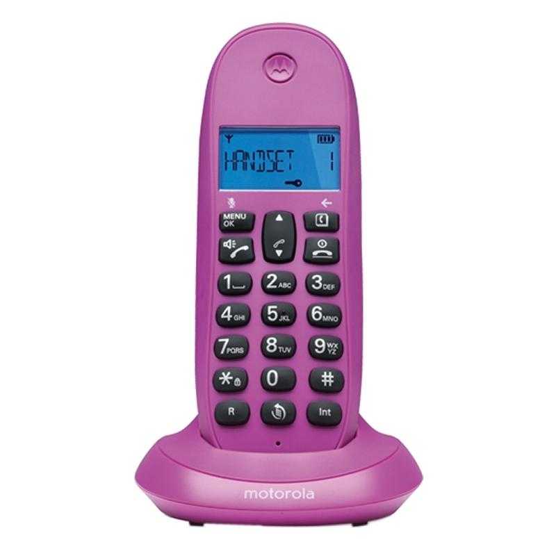 MOTOROLA C1001 LB+ Telefono DECT Violeta