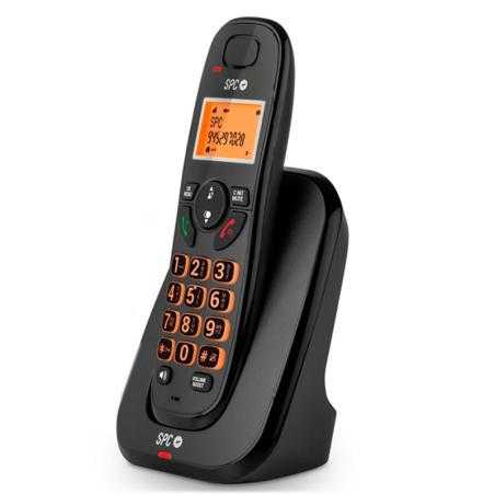 SPC 7331N Telefono Inalámbrico KAIRO Negro